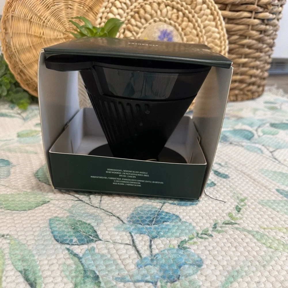 Starbucks Black Pour Over Set